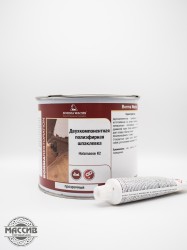 Шпаклевка полиэфирная Holzmasse 2K прозрачная 750мл