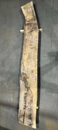 Слэб О332 Орех 3730*340-540*75