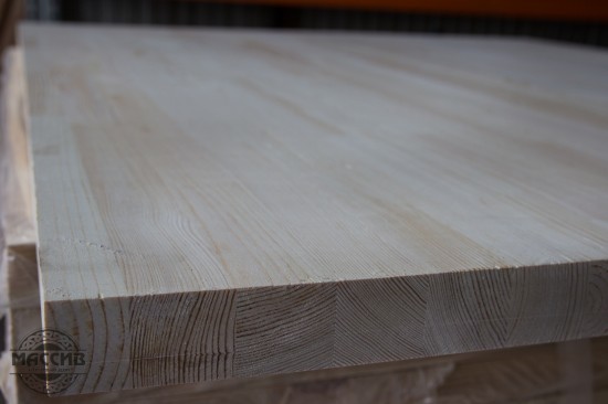 Площадка для лестницы. Сосна Срощенная АА 40*1200*1200