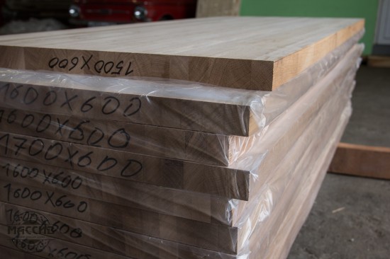 Мебельный щит Дуб цельн. 40*600*1100 АВ