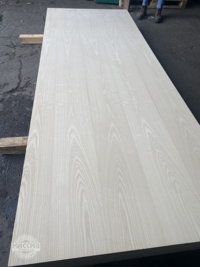 МДФ шпон ясень 10*2800*1220 2 стороны