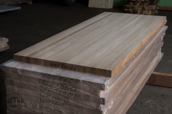 Мебельный щит Дуб цельн. 40*600*1600 АВ