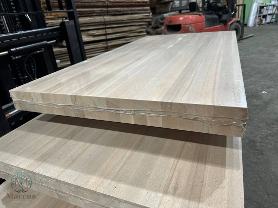 Мебельный щит Бук 40*600*1800 цельноламельный